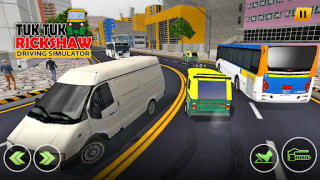 İndir Tuk Tuk Rickshaw Auto Driving Simülatörler Android için Ekran görüntüsü 7