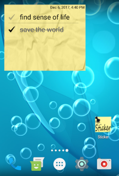 İndir Sticker widget Araçlar Android için Ekran görüntüsü 4