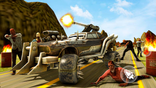 İndir zombi otoyolu avı ölüm yolu Simülatörler Android için Ekran görüntüsü 5