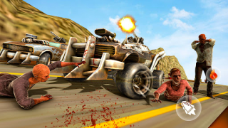 İndir zombi otoyolu avı ölüm yolu Simülatörler Android için Ekran görüntüsü 6