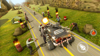 İndir zombi otoyolu avı ölüm yolu Simülatörler Android için Ekran görüntüsü 7