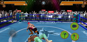İndir Groovy Real Wrestling Fight Spor Oyunları Android için Ekran görüntüsü 6