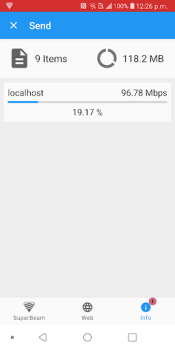 İndir SuperBeam | WiFi Direct Share İletişim Android için Ekran görüntüsü 6