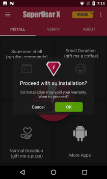 İndir Superuser X Free Root İş Dünyası Android için Ekran görüntüsü 3