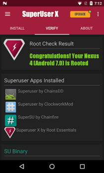 İndir Superuser X Free Root İş Dünyası Android için Ekran görüntüsü 4