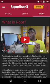İndir Superuser X Free Root İş Dünyası Android için Ekran görüntüsü 5