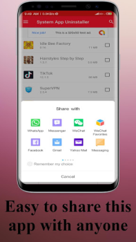 İndir System App Uninstaller – App r Araçlar Android için Ekran görüntüsü 5