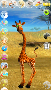 İndir The George The Zürafa Talking Simülatörler Android için Ekran görüntüsü 2
