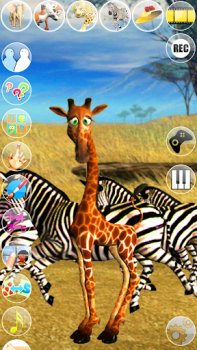 İndir The George The Zürafa Talking Simülatörler Android için Ekran görüntüsü 3