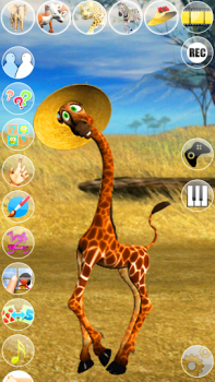 İndir The George The Zürafa Talking Simülatörler Android için Ekran görüntüsü 4