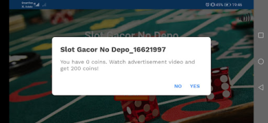 İndir Slot Gacor No Depo Kumarhane Android için Ekran görüntüsü 2