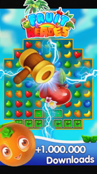 İndir Fruit Diary - Match 3 Puzzle Gündelik Android için Ekran görüntüsü 2