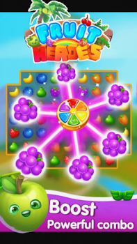 İndir Fruit Diary - Match 3 Puzzle Gündelik Android için Ekran görüntüsü 3