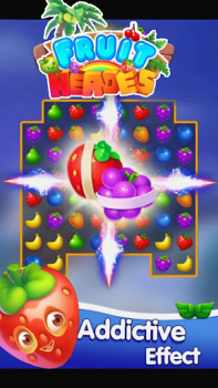 İndir Fruit Diary - Match 3 Puzzle Gündelik Android için Ekran görüntüsü 5
