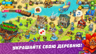 İndir The Tribez: Build a Village Simülatörler Android için Ekran görüntüsü 3