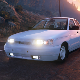 Logo VAZ 2110 Russian Car Driving