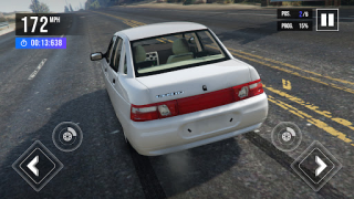 İndir VAZ 2110 Russian Car Driving Simülatörler Android için Ekran görüntüsü 2