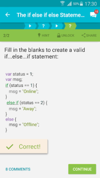 İndir Learn JavaScript Eğitim Android için Ekran görüntüsü 3