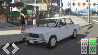 İndir VAZ 2101: Soviet Era Simulator Yarış Android için Ekran görüntüsü 3