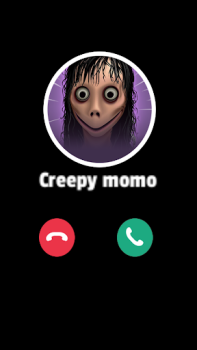 İndir Creepy momo prank video call Eylem Android için Ekran görüntüsü 3