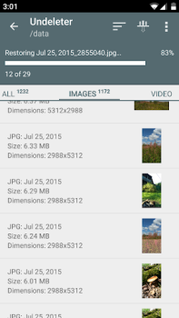 İndir Undeleter Recover Files & Data Araçlar Android için Ekran görüntüsü 3