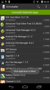İndir Uninstaller İş Android için Ekran görüntüsü 2