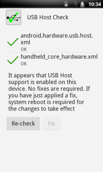 İndir USB Host Check Araçlar Android için Ekran görüntüsü 3
