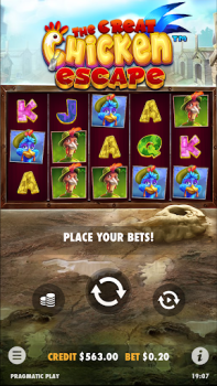İndir The Great Chicken Escape Slot Kumarhane Android için Ekran görüntüsü 3