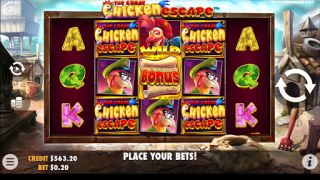 İndir The Great Chicken Escape Slot Kumarhane Android için Ekran görüntüsü 6