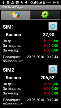 İndir USSDDualWidget İletişim Android için Ekran görüntüsü 2