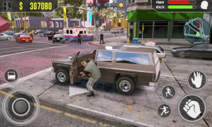 İndir Gangster Fight - Vegas Crime S Simülatörler Android için Ekran görüntüsü 2