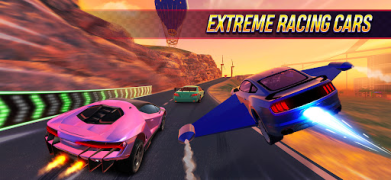 İndir Ultimate Flying Car Yarış Android için Ekran görüntüsü 3