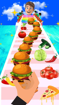 İndir Sandviç Runner 3d Oyunlar Bulmaca Oyunları Android için Ekran görüntüsü 3