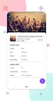 İndir Video Converter Video oynatıcılar ve düzenleyiciler Android için Ekran görüntüsü 3