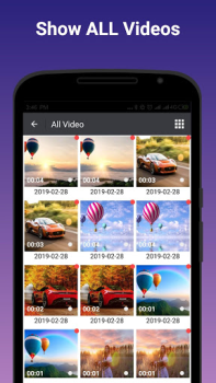İndir Видео проигрыватель Video oynatıcılar ve düzenleyiciler Android için Ekran görüntüsü 5
