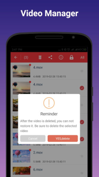 İndir Видео проигрыватель Video oynatıcılar ve düzenleyiciler Android için Ekran görüntüsü 7