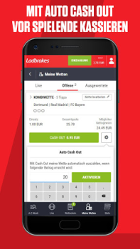 İndir Ladbrokes – Sportwetten App Spor Oyunları Android için Ekran görüntüsü 2