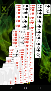İndir Two-Ways Solitaire Kart oyunları Android için Ekran görüntüsü 2