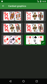İndir Two-Ways Solitaire Kart oyunları Android için Ekran görüntüsü 6