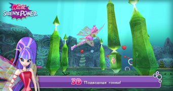 İndir Winx Club: Winx Sirenix Power Yarış Android için Ekran görüntüsü 4