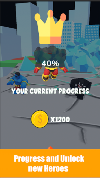 İndir Superheroes United - Super Run Gündelik Android için Ekran görüntüsü 3