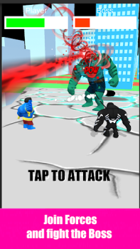 İndir Superheroes United - Super Run Gündelik Android için Ekran görüntüsü 4