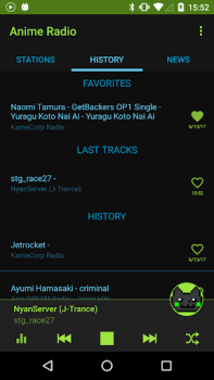 İndir Anime Music Radio J-pop J-rock Müzik ve Ses Android için Ekran görüntüsü 4