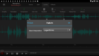 İndir WavePad Audio Editor Müzik ve Ses Android için Ekran görüntüsü 3