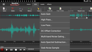 İndir WavePad Audio Editor Müzik ve Ses Android için Ekran görüntüsü 4