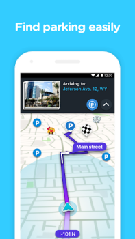 İndir Waze - GPS, Haritalar & Trafik Haritalar ve Navigasyon Android için Ekran görüntüsü 7