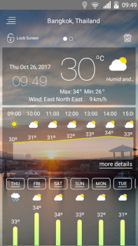 İndir Hava Hava Durumu Android için Ekran görüntüsü 3