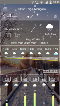 İndir Hava Hava Durumu Android için Ekran görüntüsü 5