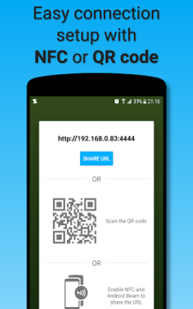 İndir Sweech - Wifi File Transfer İş Android için Ekran görüntüsü 2