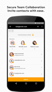 İndir Wickr Me – Private Messenger Sosyal Android için Ekran görüntüsü 3